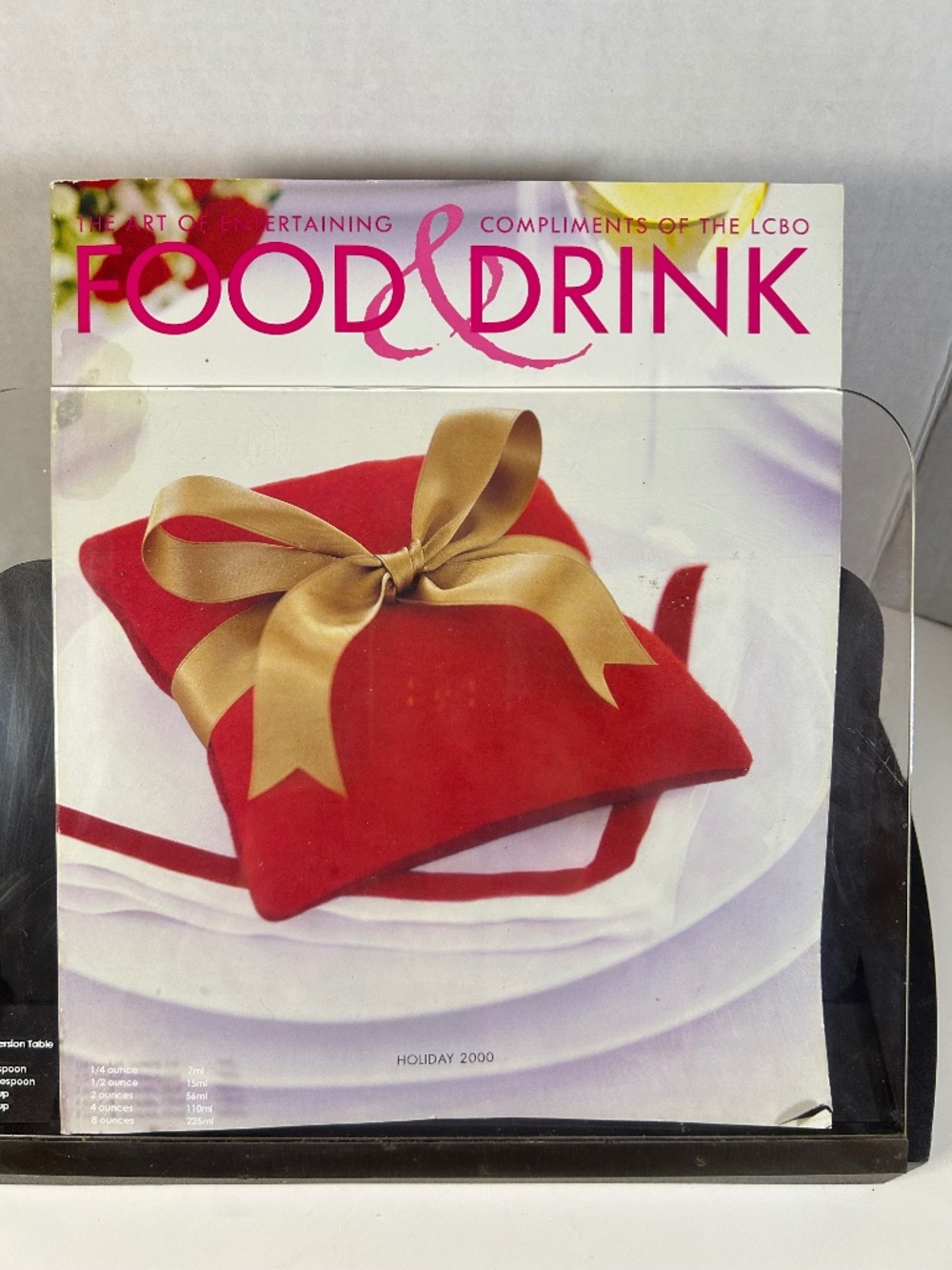 Vintage LCBO Food & Drink Magazine Holiday 2000 Issue Collector Choice